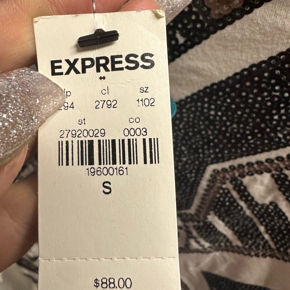 Express Sequin Dress - Aztec Deco print - Picture 8 of 12